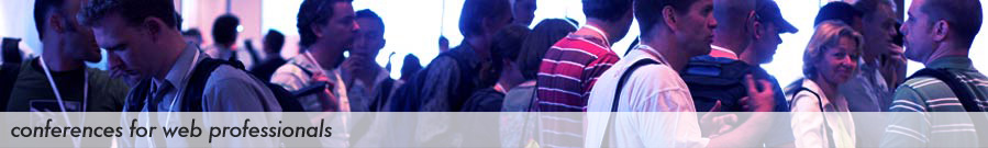Web Directions: people enjoying the conference